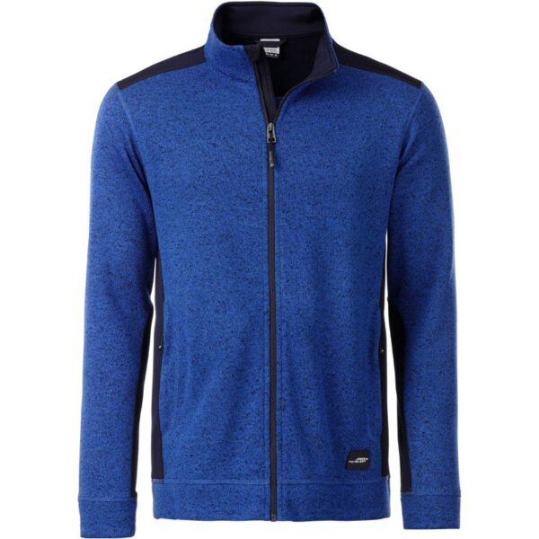 James & Nicholson | JN 862 Pánská pracovní bunda z pleteného fleecu - Strong