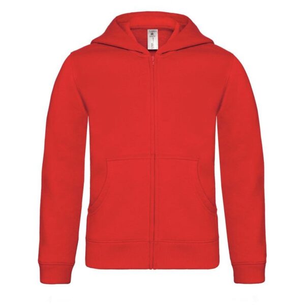 B&C | Hooded Full Zip /kids Dětská mikina s kapucí