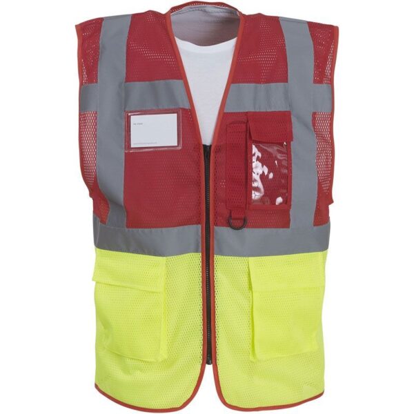 Yoko | HVW820 Hi-Vis síťovaná bezpečnostní vesta