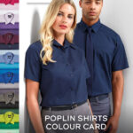 Premier | Colour Card Shirts Barevnice popelínových košil