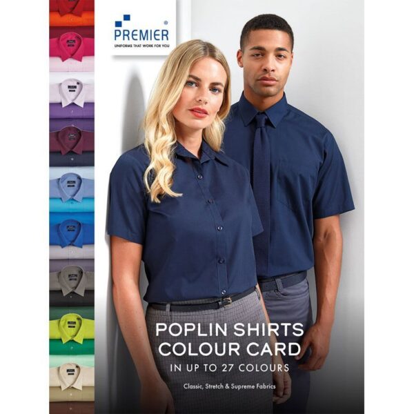 Premier | Colour Card Shirts Barevnice popelínových košil