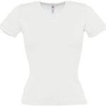 B&C | Watch /women Dámské žebrované tričko s výstřihem do V