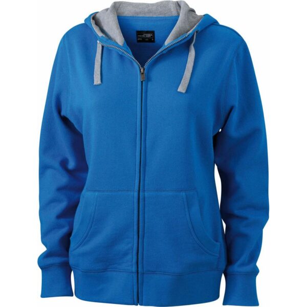 James & Nicholson | JN 962 Dámská mikina s kapucí "Lifestyle"