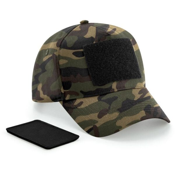 Beechfield | B638 5 panelová čepice s nášivkou