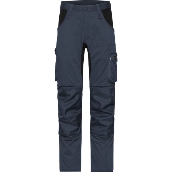 James & Nicholson | JN 1812 (62-64) Pracovní strečové kalhoty "Slim Line"