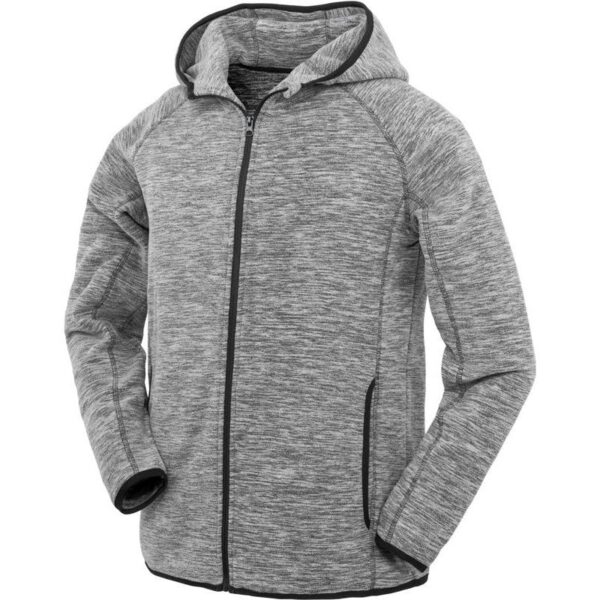 Spiro | S245M Pánská mikrofleecová mikina s kapucí