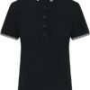 James & Nicholson | JN 1305 Dámské těžké piqué polo s kontrastními proužky