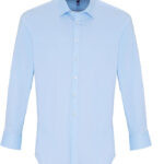 Premier | PR244 Popelínová elastická košile s dlouhým rukávem
