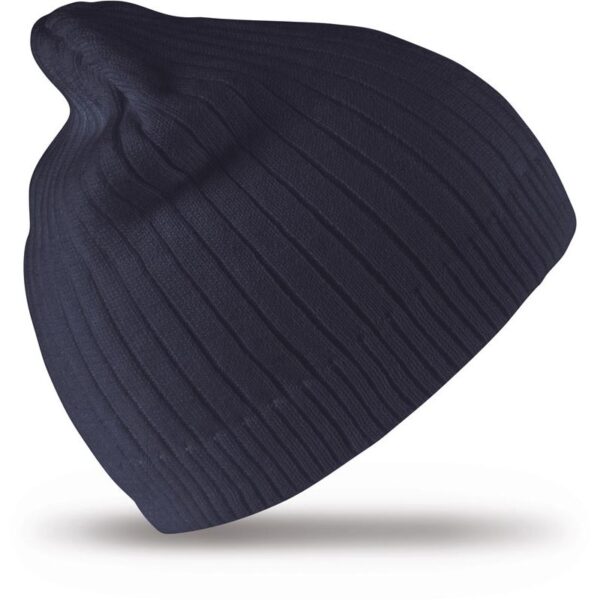 Result Winter Essentials | RC074X Pletená žebrovaná čepice
