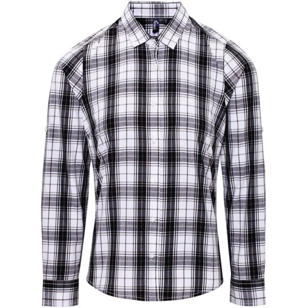 Premier | PR354 Popelínová halenka s dlouhým rukávem "Ginmill"