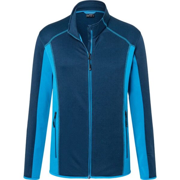 James & Nicholson | JN 784 Pánská trečová fleecová bunda