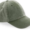 Beechfield | B655 6 panelová nízkoprofilová kšiltovka "Vintage"
