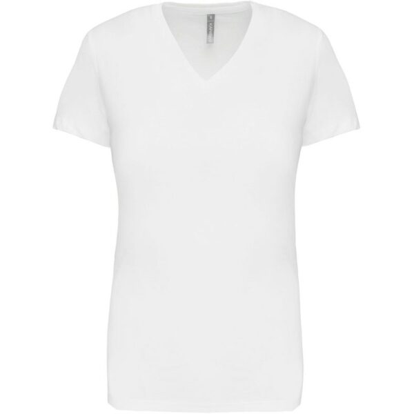 Kariban | K381 Dámské tričko s výstřihem do V