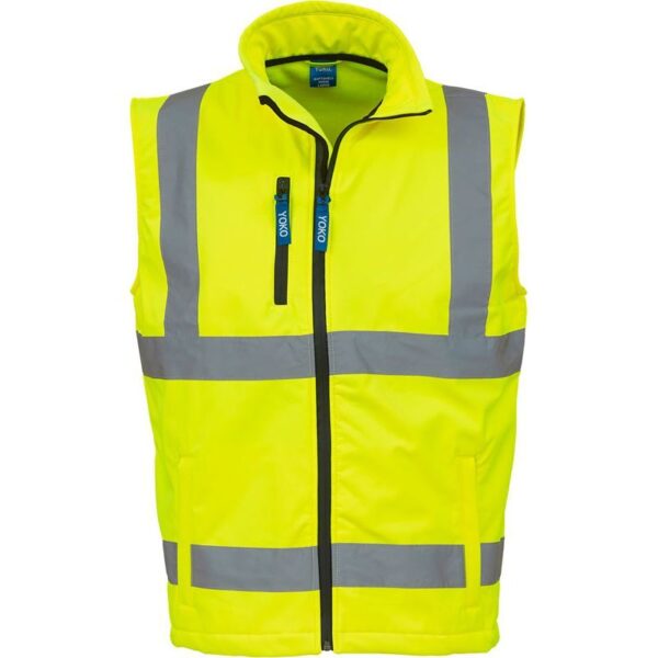 Yoko | HV006 Hi-Vis softshellová vesta