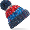 Beechfield | B486 Pletená čepice s bambulí "Corkscrew"
