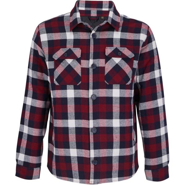 SOL'S | Noah Kostkovaná košile s podšívkou