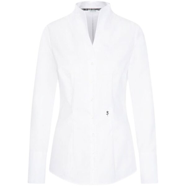 Seidensticker | Chalice Blouse Slim LSL Popelínová halenka s dlouhým rukávem