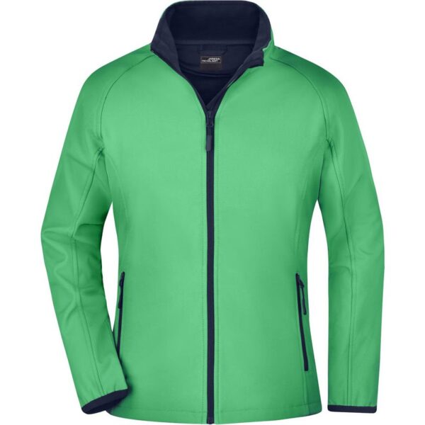 James & Nicholson | JN 1129 Dámská 2-vrstvá promo softshellová bunda