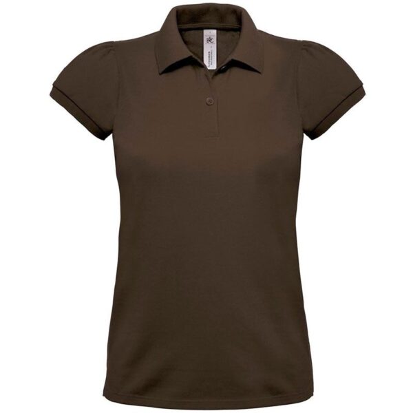 B&C | Heavymill /women Dámské piqué polo z těžké bavlny