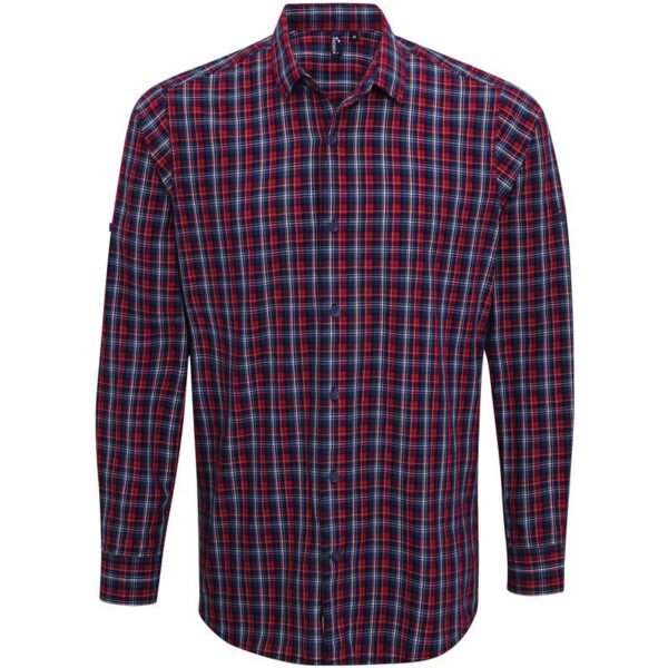 Premier | PR256 Popelínová košile s dlouhým rukávem "Sidehill"