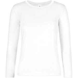 B&C | #E190 LSL /women Dámské tričko z těžké bavlny s dl. rukávem
