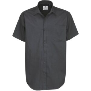 B&C | Sharp SSL /men Keprová košile s krátkým rukávem