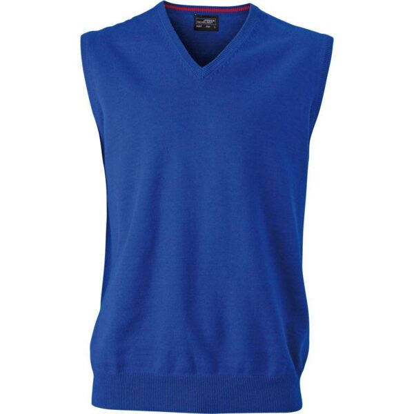 James & Nicholson | JN 657 Pánská svetrová vesta s výstřihem do V