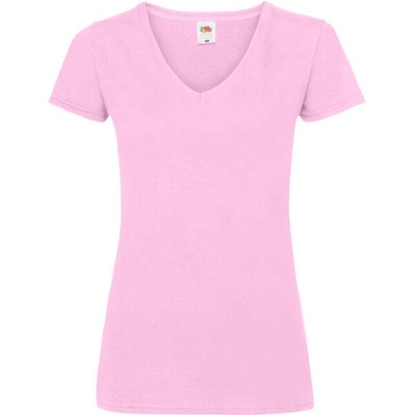 F.O.L. | Lady-Fit Valueweight V-Neck T Dámské tričko s výstřihem do V