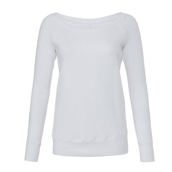 Bella + Canvas | 7501 Tri-Blend svetr s lodičkovým výstřihem