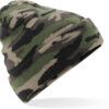 Beechfield | B419 Pletená čepice s manžetou "Camo"