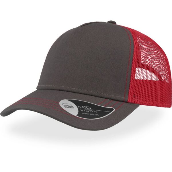 Atlantis | Rapper Canvas 5 panelová síťovaná kšiltovka "Rapper Canvas"