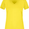 James & Nicholson | JN 735 Dámské sportovní tričko s výstřihem do V