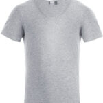Promodoro | 3082 Pánské tričko "Slim Fit" s výstřihem do V