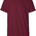 Neutral | O60012 Pánské bio tričko s ohrnutými rukávy