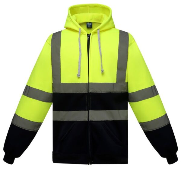 Yoko | HVK07 Hi-Vis mikina s kapucí