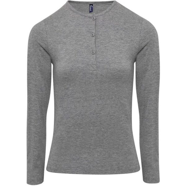 Premier | PR318 Dámské tričko s rolovatelnými dlouhými rukávy