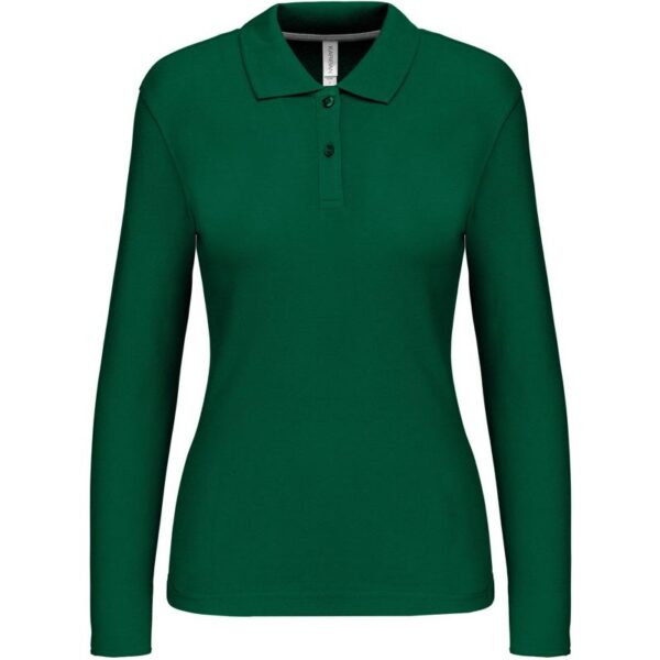 Kariban | K244 Dámské piqué polo s dlouhým rukávem