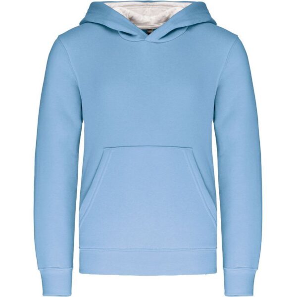 Kariban | K453 Dětská kontrastní mikina s kapucí