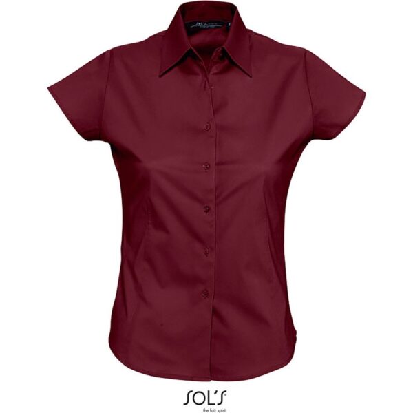 SOL'S | Excess Elastická halenka s krátkým rukávem