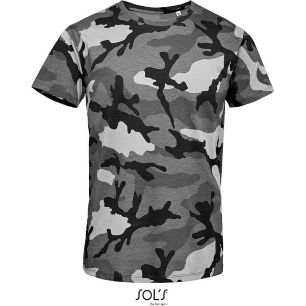 SOL'S | Camo Men Pánské maskáčové tričko