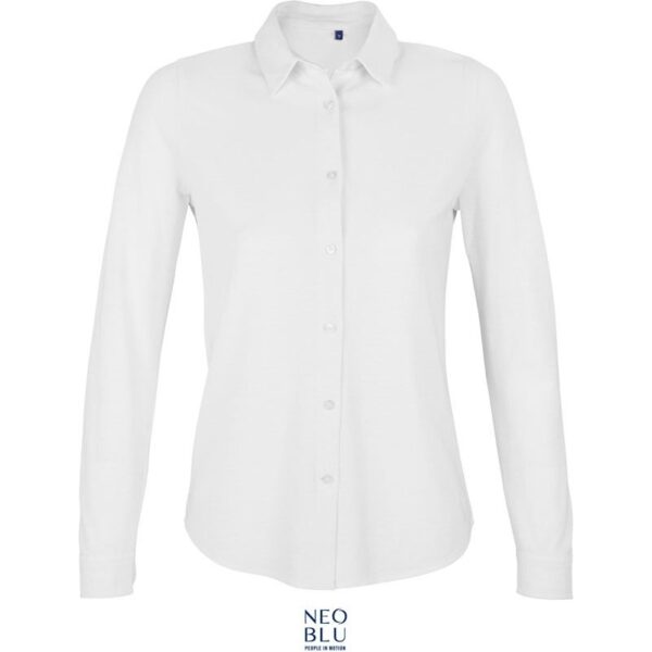 NEOBLU | Basile Women Piqué halenka s dlouhým rukávem