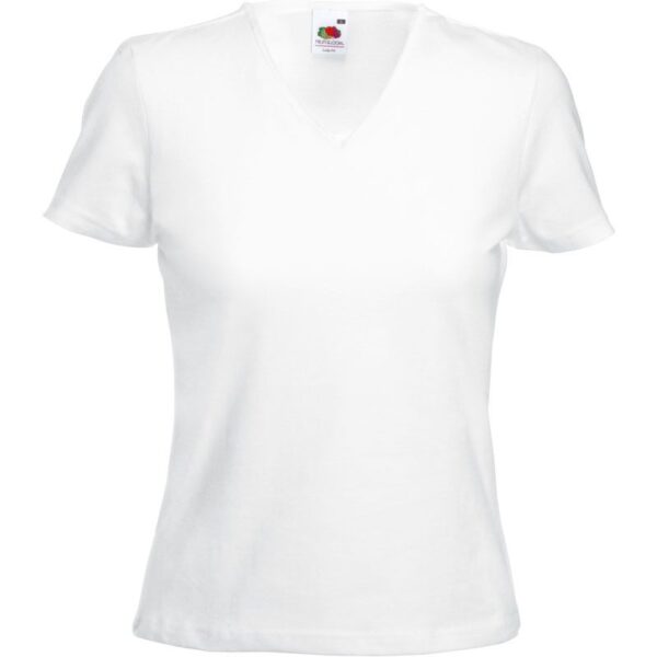 F.O.L. | Lady-Fit V-Neck T Disco Tričko Lady-Fit s výstřihem do V