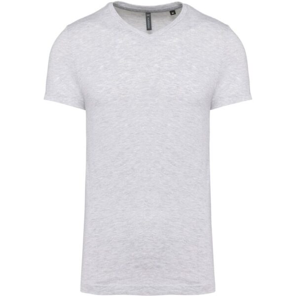 Kariban | K357 Pánské tričko s výstřihem do V