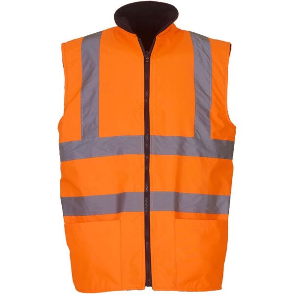 Yoko | HV008F Hi-Vis Oboustranná Fleecová Vesta