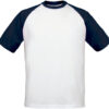 B&C | Base-Ball Raglánové kontrastní tričko
