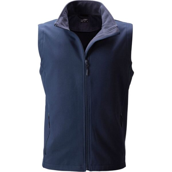James & Nicholson | JN 1128 Pánská 2-vrstvá promo softshellová vesta
