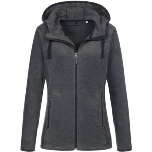 Stedman | Power Fleece Jacket Women Dámská fleecová bunda s kapucí