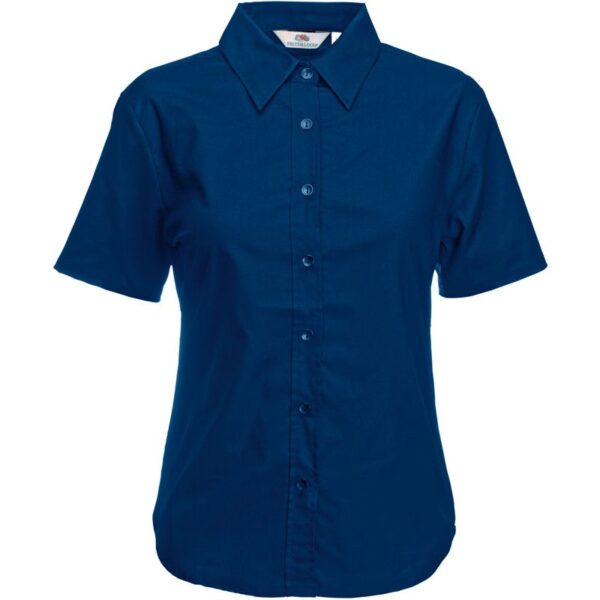 F.O.L. | Lady-Fit Oxford Shirt SSL Halenka Oxford s krátkým rukávem