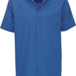B&C | Heritage SSL /men Popelínová košile s krátkým rukávem