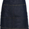 Premier | PR125 Denim zástěra do pasu krátká